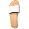 image:imageVolcom Womens Simple Slide Sandals  Cushioned Synthetic Leather Strap Slides With Padded FootbedWhite