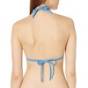image:imageVolcom Womens Simply Seamless Halter Swimsuit Bikini TopSandy Indigo