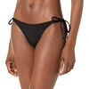 image:imageVolcom Womens Simply Seamless Skimpy Tie Side Swimsuit Bikini BottomBlackc