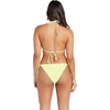 image:imageVolcom Womens Simply Seamless Skimpy Tie Side Swimsuit Bikini BottomLime Ice