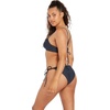image:imageVolcom Womens Simply Seamless Skimpy Tie Side Swimsuit Bikini BottomMidnight Blue