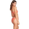 image:imageVolcom Womens Simply Seamless Skimpy Tie Side Swimsuit Bikini BottomTerra Cotta