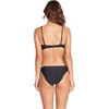 image:imageVolcom Womens Simply Seemless V Neck Swimsuit Bikini TopBlacka