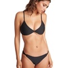 image:imageVolcom Womens Simply Seemless V Neck Swimsuit Bikini TopBlacka
