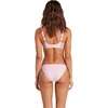 image:imageVolcom Womens Simply Seemless V Neck Swimsuit Bikini TopBlush Pink