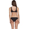 image:imageVolcom Womens Simply Seemless V Neck Swimsuit Bikini TopCaviar