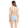image:imageVolcom Womens Simply Seemless V Neck Swimsuit Bikini TopCoastal Blue