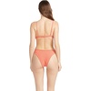 image:imageVolcom Womens Simply Seemless V Neck Swimsuit Bikini TopElectric Pink