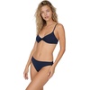 image:imageVolcom Womens Simply Seemless V Neck Swimsuit Bikini TopNavy