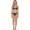 image:imageVolcom Womens Simply Seemless V Neck Swimsuit Bikini TopNavy