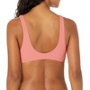 image:imageVolcom Womens Simply Seemless V Neck Swimsuit Bikini TopPink