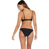 image:imageVolcom Womens Skimpy Bikini Bottoms  QuickDry Bikini Swim BottomsBlacke