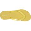 image:imageVolcom Womens Womens Rocking 3 Graphic Printed Sandal SandalCitron