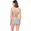 image:imageVolcom Womens Womens Simply Solid Scoop Neck Bikini Top Neck Bikini TopAqua