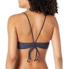 image:imageVolcom Womens Womens Simply Solid Scoop Neck Bikini Top Neck Bikini TopBluenight