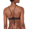 image:imageVolcom Womens Womens Simply Solid Scoop Neck Bikini Top Neck Bikini TopEvening