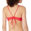 image:imageVolcom Womens Womens Simply Solid Scoop Neck Bikini Top Neck Bikini TopPistol
