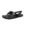 image:imageVolcom Youth Recliner Sandal Little KidBig KidBlackBlack