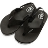 image:imageVolcom Little Kids Unisex Victor Heelstrap SandalBlackBlack