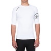 image:imageVolcom Mens Compression Fit Short Sleeve Rashguard  UPF 50 QuickDry UV Protection Performance ShirtCloud
