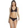 image:imageVolcom Womens Simply Seamless Halter Swimsuit Bikini TopOnyx