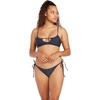 image:imageVolcom Womens Womens Simply Solid Scoop Neck Bikini Top Neck Bikini TopBluenight