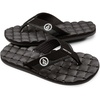 image:imageVolcom Youth Recliner Sandal Little KidBig KidBlackWhite