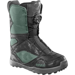 image:imageThirtyTwo Lashed Double Boa Snowboard Boots  Snowboard Boots with DualZone Lacing amp Grippy OutsoleBlackGreen 2025