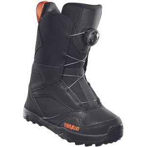 image:imageThirtyTwo Lashed Double Boa Snowboard Boots  Snowboard Boots with DualZone Lacing amp Grippy OutsoleBlackOrange
