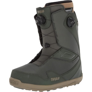 image:imageThirtyTwo Lashed Double Boa Snowboard Boots  Snowboard Boots with DualZone Lacing amp Grippy OutsoleGreen 2020