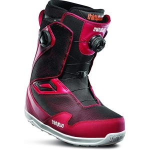 image:imageThirtyTwo Lashed Double Boa Snowboard Boots  Snowboard Boots with DualZone Lacing amp Grippy OutsoleRedBlack 2020