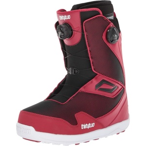 image:imageThirtyTwo Lashed Double Boa Snowboard Boots  Snowboard Boots with DualZone Lacing amp Grippy OutsoleRedBlack
