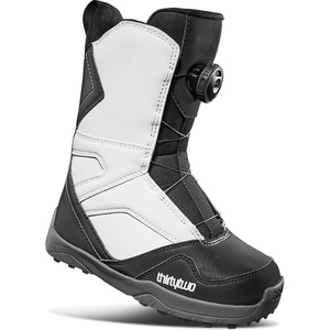 image:imageThirtyTwo Lashed Double Boa Snowboard Boots  Snowboard Boots with DualZone Lacing amp Grippy OutsoleWhiteBlackGrey 2023