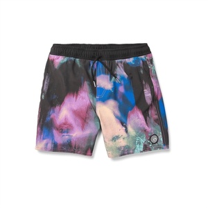 image:imageVolcom Boys Lido Solid Surf Swim TrunkBlack Mix