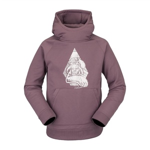 image:imageVolcom Boys Youth Hooded Riding Fleece SweatshirtRosewood