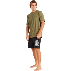image:imageVolcom Deadly Stones Short Sleeve RashguardMilitary Faulter