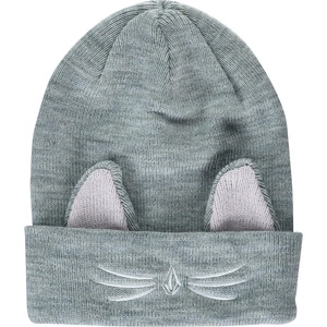image:imageVolcom Girls Snow Creature Rollover BeanieHeather Grey