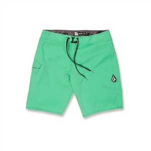 image:imageVolcom Mens 16 Elastic Waist Swim Trunks Stretchable UPF 50 Quick Dry Swim BottomsJungle Green