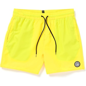 image:imageVolcom Mens 16 Elastic Waist Swim Trunks Stretchable UPF 50 Quick Dry Swim BottomsNeon