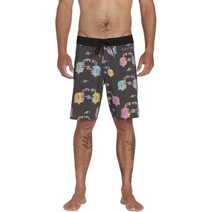 image:imageVolcom Mens 19 ModTech Board Shorts Performance UPF 50 Sun Protection QuickDry Swim BottomsBlack