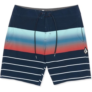 image:imageVolcom Mens 19 ModTech Board Shorts Performance UPF 50 Sun Protection QuickDry Swim BottomsFade Navy