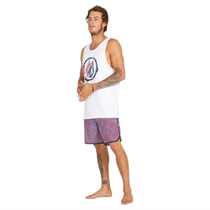 image:imageVolcom Mens 19 ModTech Board Shorts Performance UPF 50 Sun Protection QuickDry Swim BottomsFlash Red