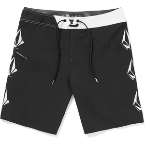 image:imageVolcom Mens 19 ModTech Board Shorts Performance UPF 50 Sun Protection QuickDry Swim BottomsNblack
