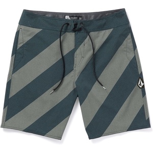 image:imageVolcom Mens 19 ModTech Board Shorts Performance UPF 50 Sun Protection QuickDry Swim BottomsOnyx