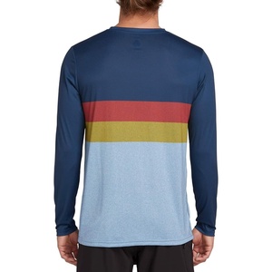 image:imageVolcom Mens Compression Fit Long Sleeve Rashguard  UPF 50 Sun Protection QuickDry Performance ShirtBlue