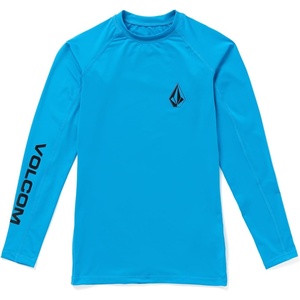 image:imageVolcom Mens Compression Fit Long Sleeve Rashguard  UPF 50 Sun Protection QuickDry Performance ShirtOcean