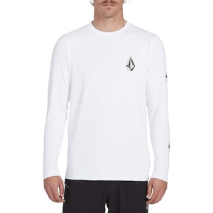 image:imageVolcom Mens Long Sleeve Rashguard  UPF 50 Sun Protection QuickDry Performance Swim ShirtCloud