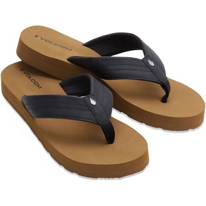 image:imageVolcom Womens Boyfriend Flip Flop Sandals  Comfort Thong for Beach and Casual WearBlack