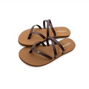 image:imageVolcom Womens Easy Breezy Sandals  Lightweight SlipOn Sandals for Everyday Summer WearBrown