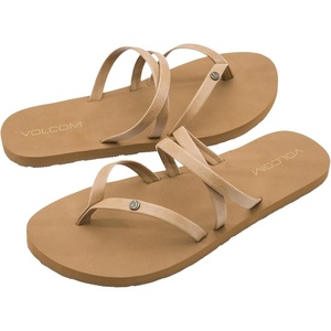 image:imageVolcom Womens Easy Breezy Sandals  Lightweight SlipOn Sandals for Everyday Summer WearTan